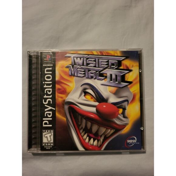 Twisted Metal 3 Sony PlayStation 1 CIB Complete with Registration Card Tested